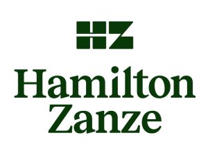 hamilton zanze logo in emerald green